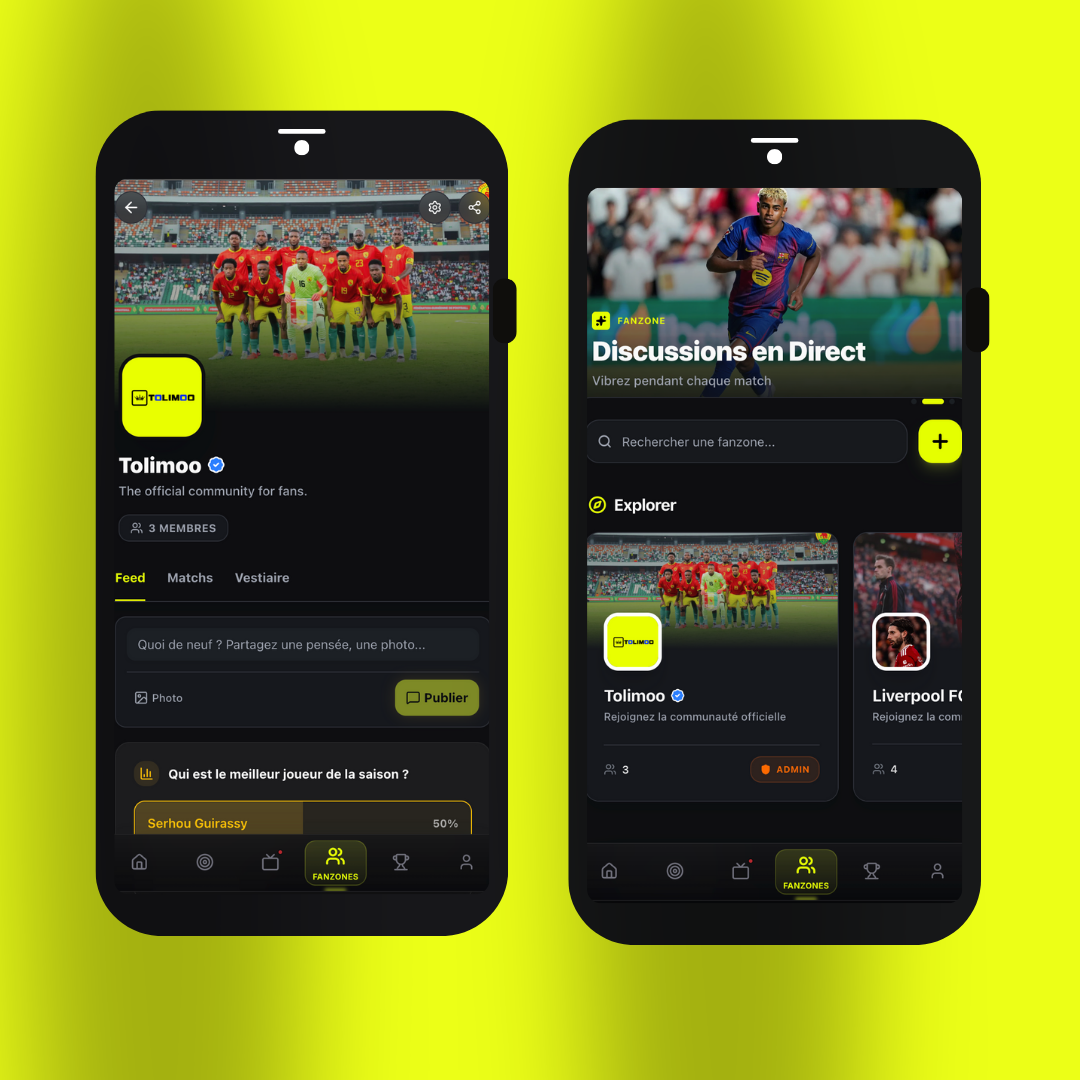 Tolimoo, Real Time Sports Management Platform